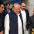Shoe thrown at former Pakistan PM Nawaz Sharif in madrasa