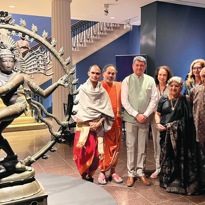 Lord Nataraj Statue Dedicated at Museum of Fine Arts Houston