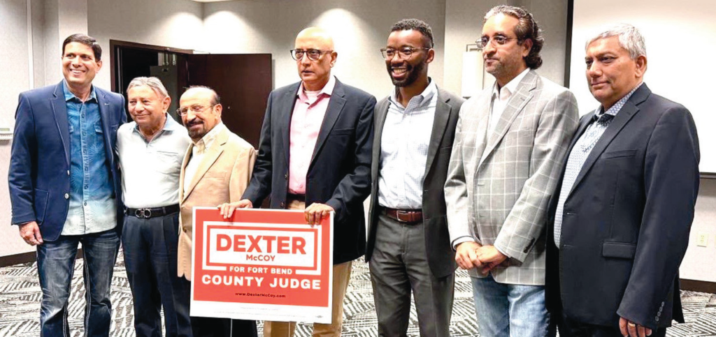 Fundraiser Shows Indo-American Support Has Grown for Dexter McCoy Campaign