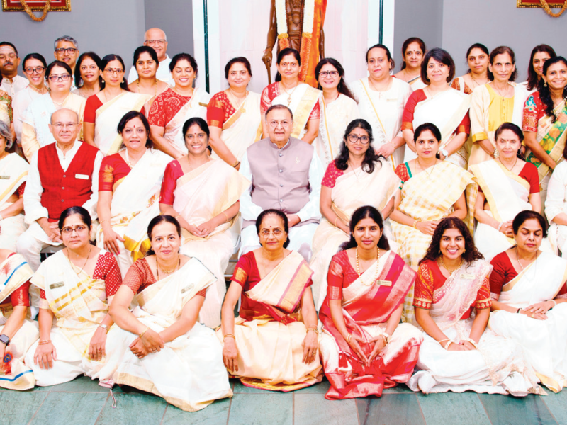 Excitement, Learning Mark the First Day of Chinmaya Bala Vihar